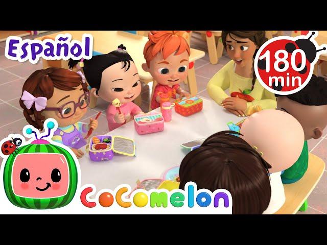 El Almuerzo en la escuela | Canciones Infantiles | Caricaturas para bebes | CoComelon en Español