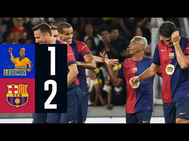 HIGHLIGHTS | PELÉ PEQUENO PRINCIPE LEGENDS 1 vs 2 BARÇA LEGENDS 