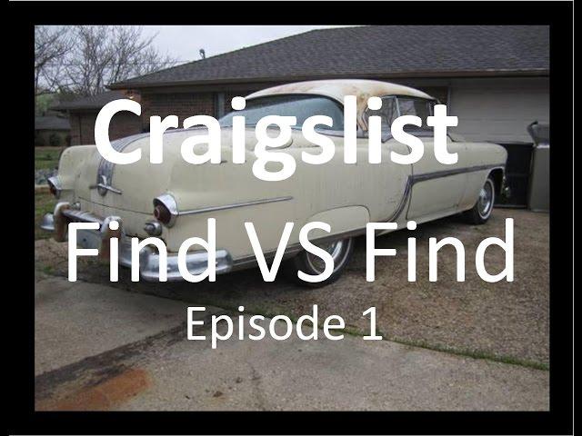Craigslist Find VS Find Episode 1: 1950's Land Yachts
