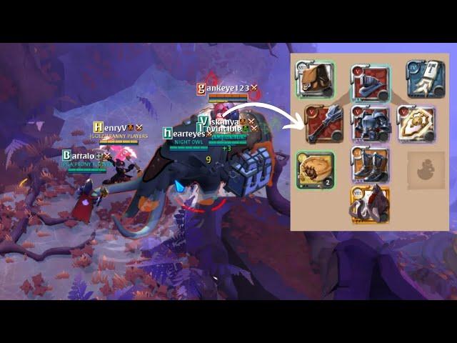 Ganked a MP Mammoth , Rhino  & 2 INSANE Swiftclaws | Albion Online | Ganking
