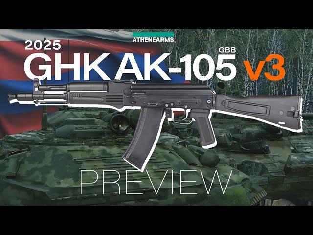 2025 GHK AK105 GBB V3 sample Review.