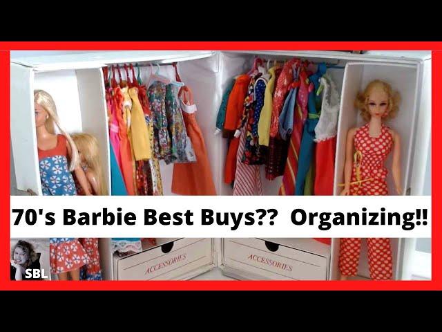 1970's Barbie Fashions: Best Buys Let's organize a Barbie closet with clothes /personal closet E-3