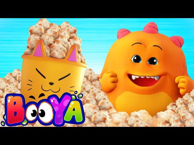 Pop Goes The Popcorn | Funny Cartoons Videos For Children | Fun Animation with Booya Cartoon