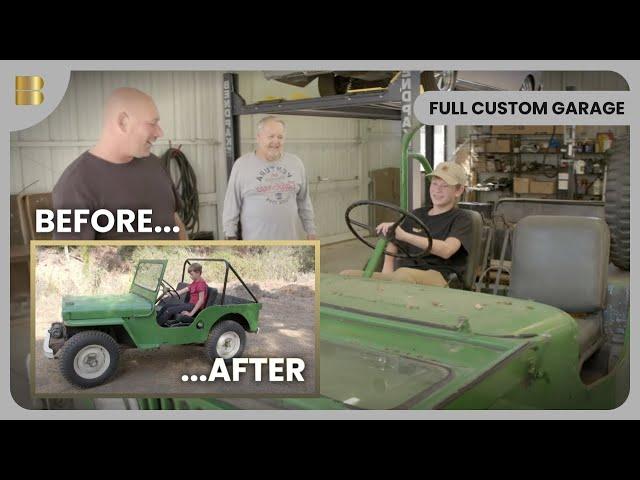 Transforming 1946 Jeep - Full Custom Garage - Car Show