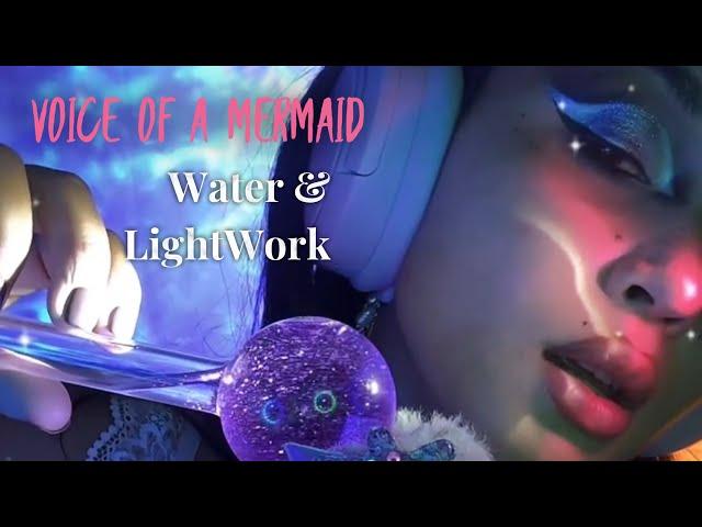 ASMR| NO TALKING: MERMAID & TRICKLING WATER RELAXATION