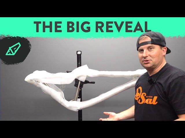 MY DREAM HARDTAIL - First Look at my Signature Ti Hardtail - The Reveal of the Binary Maniak