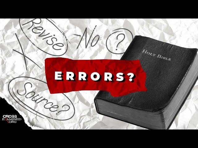 Errors in the Bible?