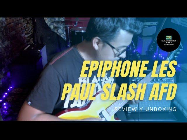 Pack Slash AFD Epiphone Les Paul | Unboxing y Review