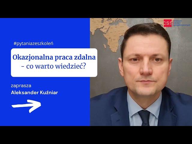 Okazjonalna praca zdalna - co warto wiedzieć?