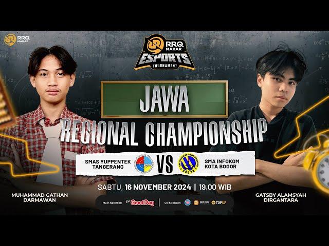 SMAS YUPPENTEK 1 TANGERANG VS SMA INFOKOM KOTA BOGOR [RRQ MABAR ESPORTS TOURNAMENT REGIONAL CHAMP]