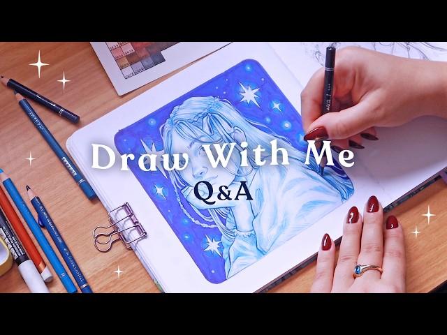 Chatty Draw With Me ️ Q&A