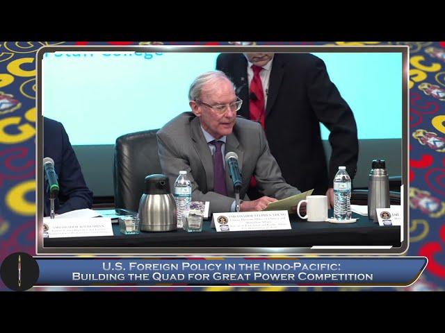 U.S. Foreign Policy in the Indo-Pacific: Building the Quad for Great Power Competition.