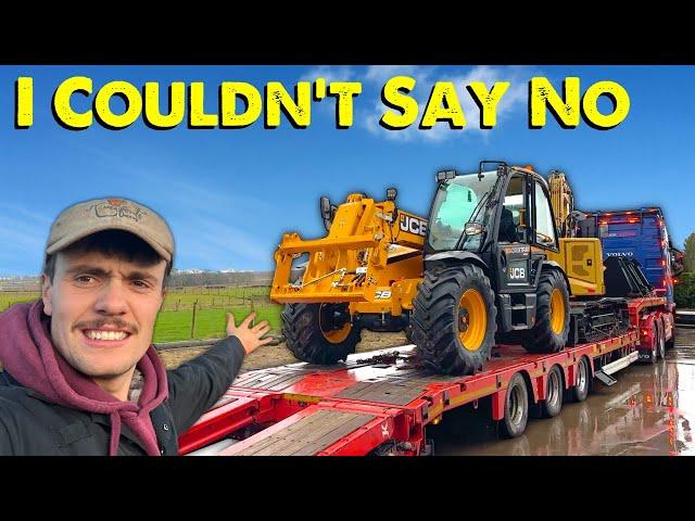 A Deal I Couldn’t Pass Up On | New JCB Forklift Lands On Farm