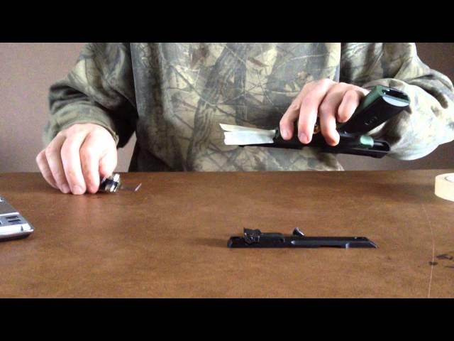 Browning Buckmark barrel swap to Tactical Solutions