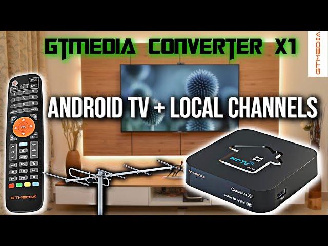 GTmedia Converter X1 ATSC 3.0 with offline DRM #android #tv