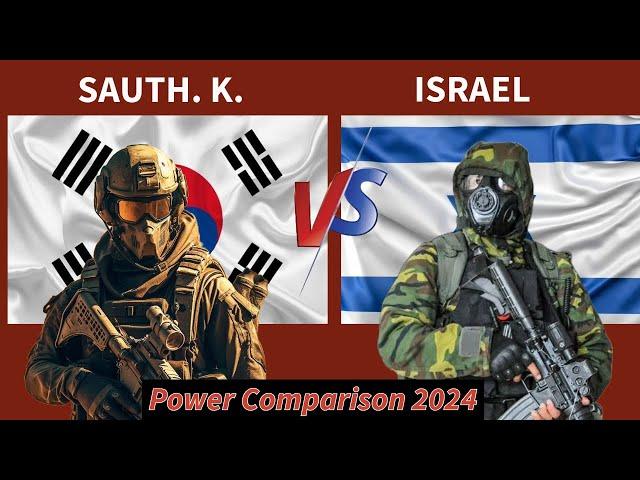 Sauth Korea vs Israel military power comparison 2024 | Comparison Place