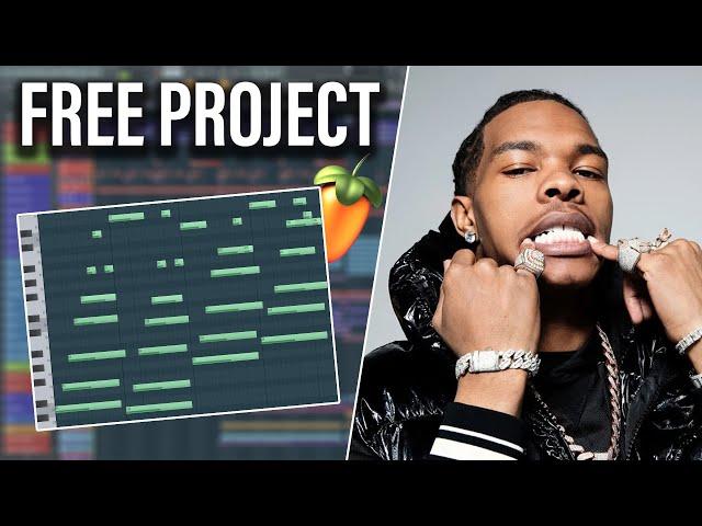 How to Make Dark Piano Guitar Beats For Beginners (Lil Baby, Roddy Ricch, Gunna) | FL Studio