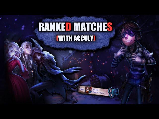 [IDV] "PRISONER" And ENTOMOLOGIST Rank Matches W/ Acculy