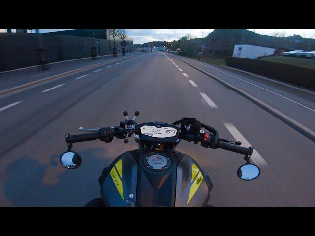 YAMAHA MT-07 - PURE SOUND - AKRAPOVIC CARBON (NO DB KILLER) - 34KW/A2