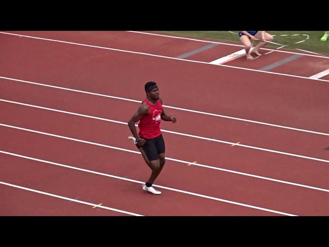 KENNY BEDNAREK WINS THE 200 FOR TEAM WISCONSIN WITH A RECORD TIME OF 20.89!!