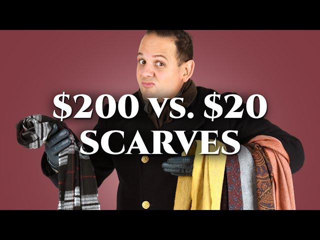 $20 vs. $200 Scarves - Style Hallmarks of a Quality Men's Scarf