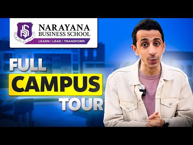 Narayana Business School - Full B School Campus Tour