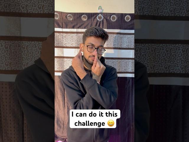 Ear and nose touching challenge #magic #challenge #tricks