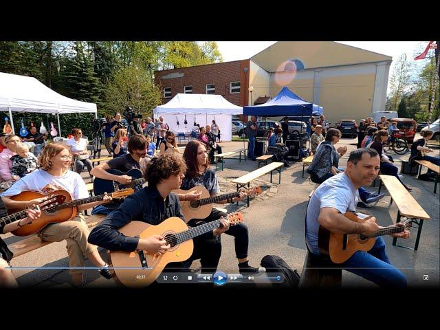 Piknik gitarowy w DK w Kamienicy - Hey Joe i Sweet Child o Mine