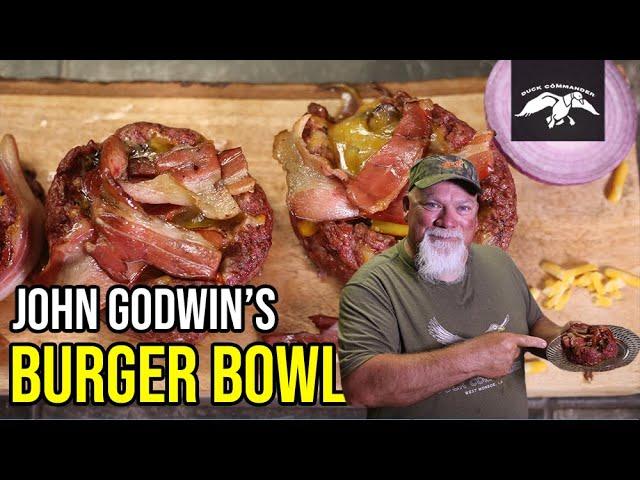 How To Make A Burger Bowl | Commander Recipes | John Godwin