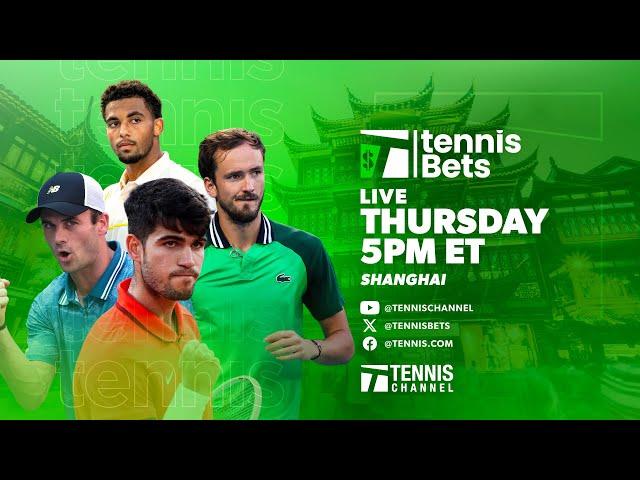 Tennis Bets Live: ATP Shanghai Gambling Show