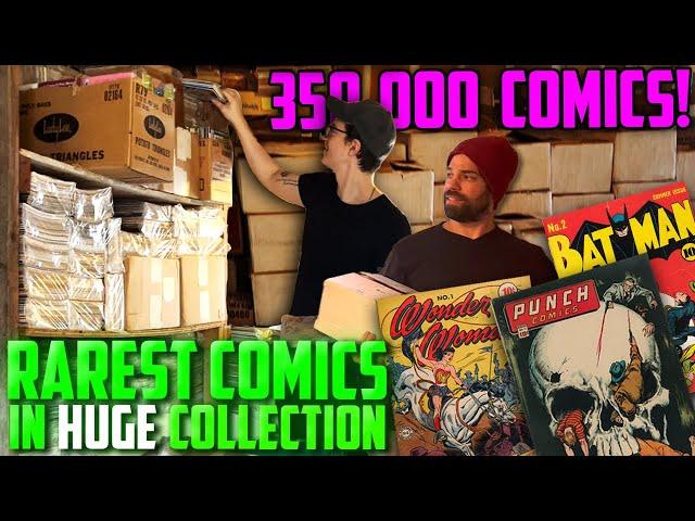 UNBELIEVABLE Finds in Collection of 350,000 Comic Books!  What We Paid & The Best Books Found!