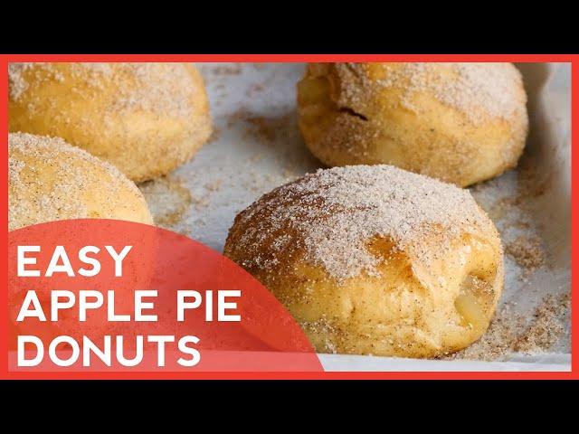 How to Make: Easy Apple Pie Donuts