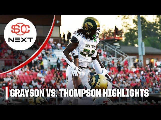 Grayson (GA) vs. Thompson (AL) | Highlights | ESPN High School Kickoff