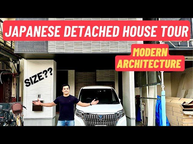 Stunning Japanese Detached House Tour | Modern Architecture at its Finest | Indian In Japan