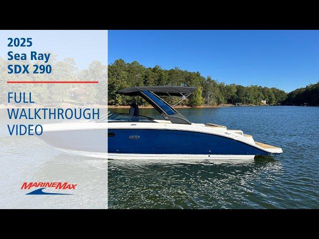 2025 Sea Ray SDX 290 | MarineMax Lake Lanier