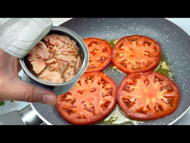 Do you have canned tomatoes and tuna at home?2 Easy, quick and very tasty recipes # 162