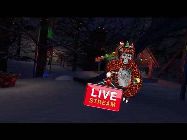 Gorilla Tag Live with viewers   #gtag #bekind #gorillatag #VR #fyp #shorts #family  #youtubelive