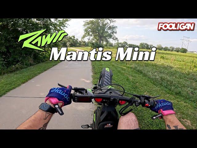 Rawrr Mantis Mini Unboxing and First Ride (Electric Pit Bike!)