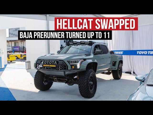 Ultimate Off-Road Pre-Runner Frankenstein Tacoma w/ A V8 Hellcat Swap