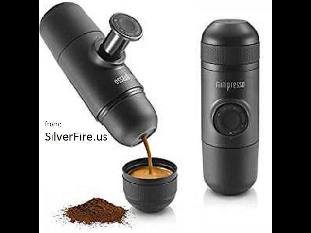 MiniPresso Off Grid Portable Espresso Machine by WACACO