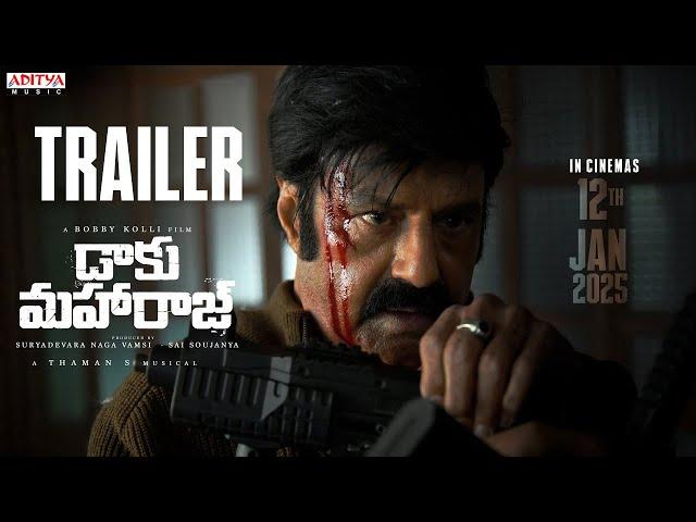 Daaku Maharaaj Trailer | Nandamuri Balakrishna | Bobby Kolli | Thaman S | S Naga Vamsi