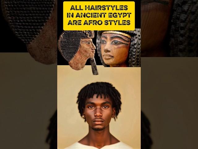 EVERY hairstyle in Ancient Egypt #afro