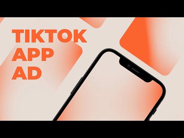 TikTok App Ad Video Template (Editable)