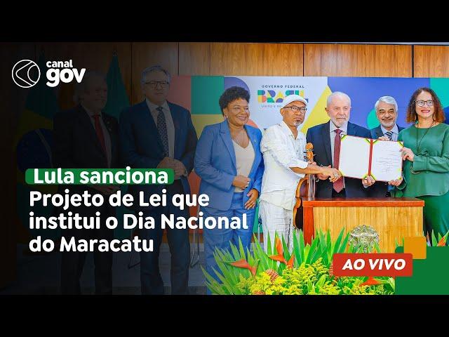  Lula sanciona o Projeto de Lei que institui o Dia Nacional do Maracatu