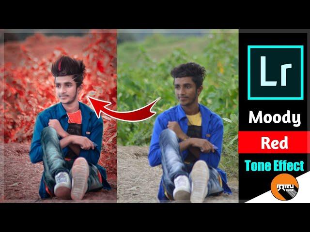 Lightroom Moody Red Tone Effect Tutorial || Lightroom Red Tone Editing