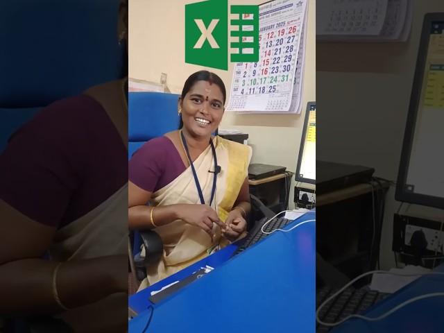 ️ Calculate Sum & Average in Excel Instantly! | Easy Shortcuts  #cseramnad