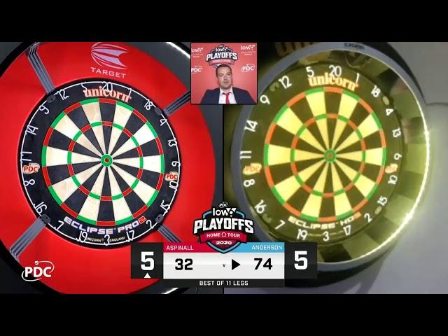 SUPERB MATCH! Gary Anderson v Nathan Aspinall | Low6 Home Tour Final