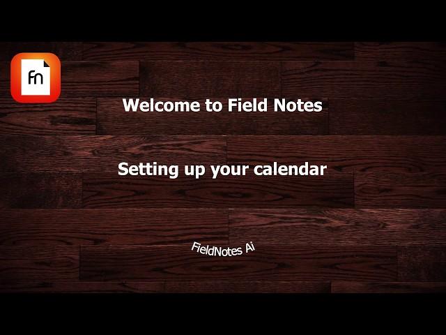 How to Connect FieldNotes AI and Sparky to your Google or Outlook Calendar