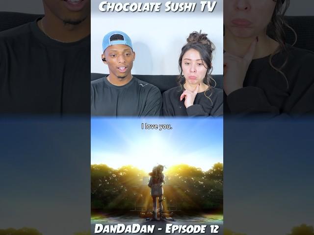 Awwwww HE MADE IT #blasian #couple #anime #reaction #fyp #dandadan