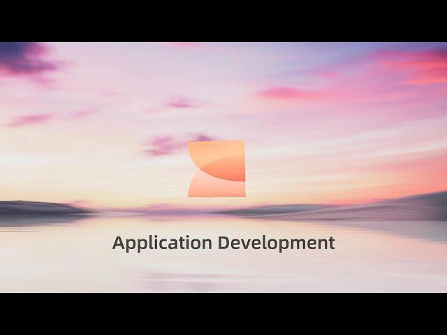 3. Application Development